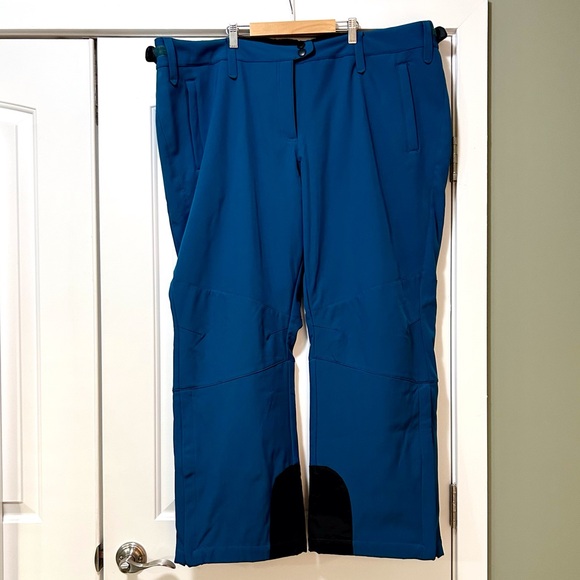 Ulla Popken Water Repellent Softshell Ski Pants Size 26 / 3X - Picture 7 of 15